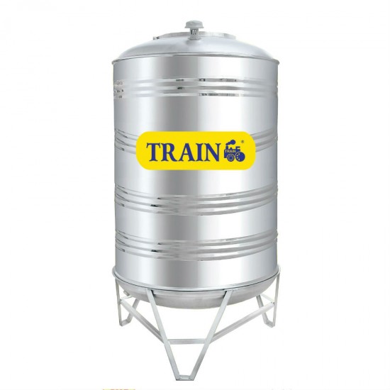 TReinz SM80K Vertical Round Bottom With Stand 304 Stainless Steel Water Tank 4000L/880G