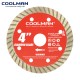 Coolman T1500 4" (105MM) Continuous Turbo Rim Cutting Disc Coolman T1500 4" (105MM) Continuous Turbo Rim Cutting Disc