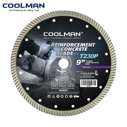 Coolman T230P Continuous Rim Blade Cutting Disc 9" (230MM)