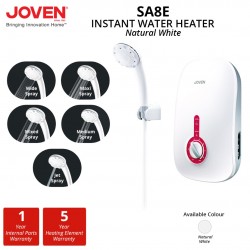 Joven SA8E SA Series Instant Water Heater without Pump (Natural White)