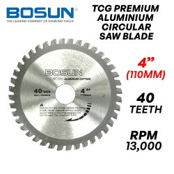 Bosun TCG Premium Aluminium Circular Saw Blade 4" 110MM (D) x 40T x 2MM (T) x 20MM (BD)