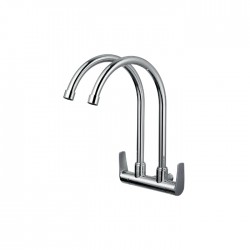 Premio TK-4606S Double Sink Wall Sienna Series Tap