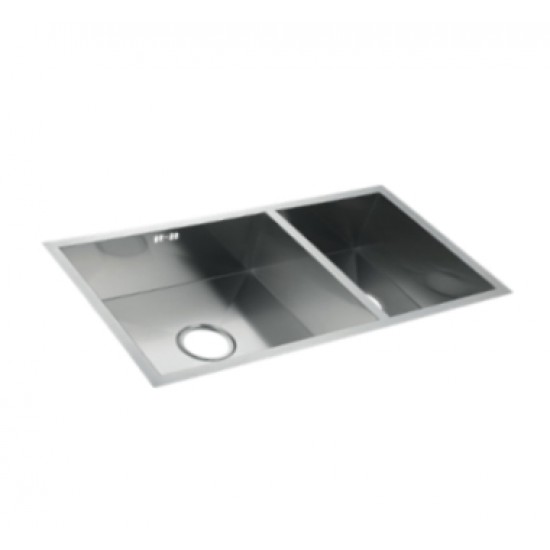 Premio S2-8446U Double Undermount Sink 1.0MM (T) 838MM (L) x 457MM (W) x 255MM (D) Premio S2-8446U Double Undermount Sink 1.0MM (T) 838MM (L) x 457MM (W) x 255MM (D)