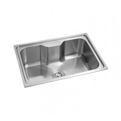 Premio S1-6645 Single Medium Sink 1.0MM (T) 660MM (L) x 450MM (W) x 230MM (D)