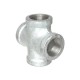 Galvanized Iron (GI) Fittings Cross Tee 1" (D) x 72MM x 72MM