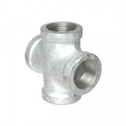 Galvanized Iron (GI) Fittings Cross Tee 3/4" (D) x 61MM x 61MM
