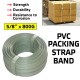 PVC Packing Strap Band 5/8" (15mm) x 800G PVC Packing Strap Band 5/8" (15mm) x 800G