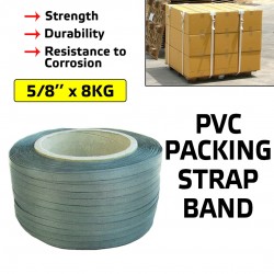 PVC Packing Strap Band 5/8"(15mm) x 8KG