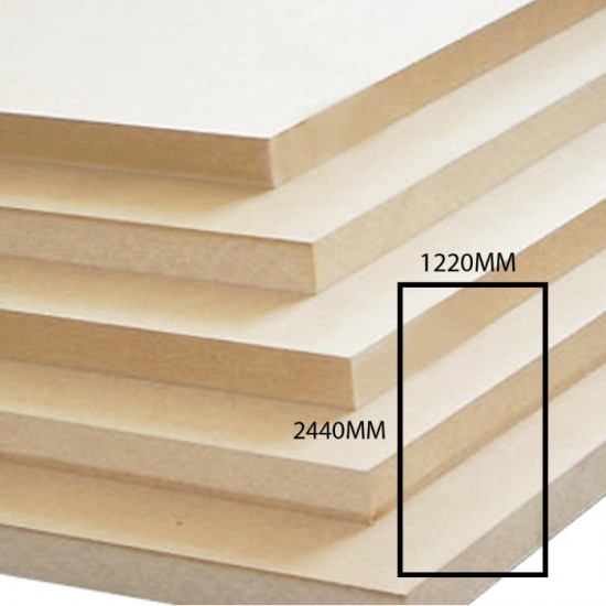Medium Density Fibreboard (MDF) 6.0MM (T) 1220MM (L) x 2440MM (W)