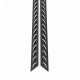 PVC A1-CW Skim Coat Corner Bead 19MM x 19MM x 2MM x 2.5M (L) - Grey + White 