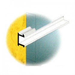 PVC U15 Groove Joint 15MM x 8MM x 23MM x 2M (L)