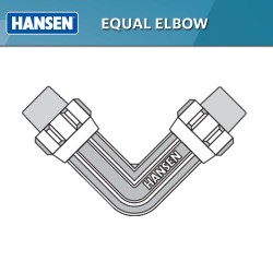 Hansen Fittings HEE25 Equal Elbow 25MM 
