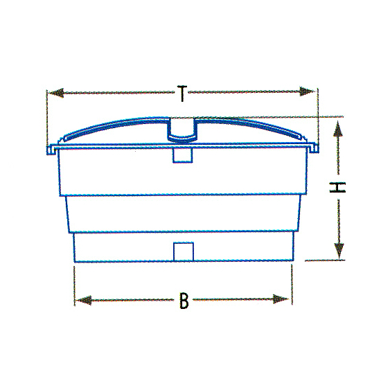 Weida R-N200/250(S) PE Round Tapered Water Tank Series 1240MM (T) x 960MM (B) x 1190MM (H) 250G (MC) Weida R-N200/250(S) PE Round Tapered Water Tank Series 1240MM (T) x 960MM (B) x 1190MM (H) 250G (MC)