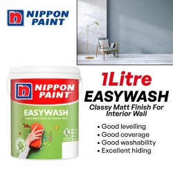 Nippon Paint EasyWash Classy Matt Finish For Interior Wall 1L