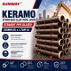 Sunway Keramo Vitrified Clay Pipes (VCP) Straight Pipe 225MM (DIA) x 1.75M (L) (9" x 5.74')