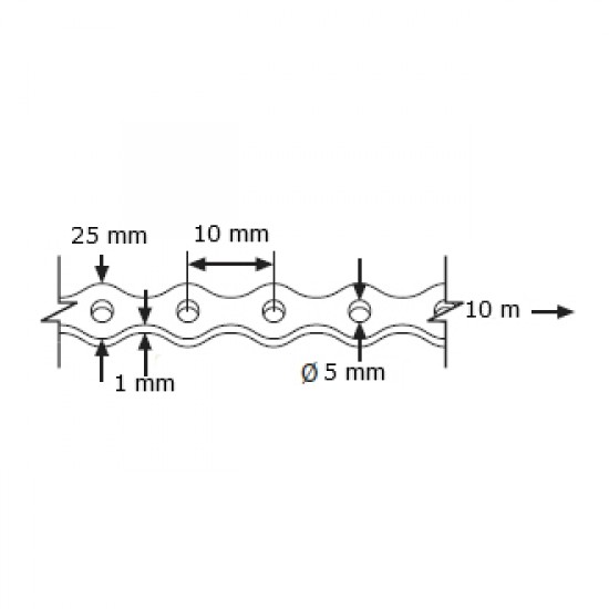 SYW Steel Band 1.0MM (T) 25MM (W) x 10M (L) SYW Steel Band 1.0MM (T) 25MM (W) x 10M (L)