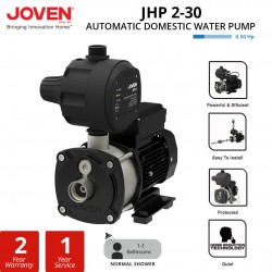 Joven JHP 2-30 JHP Series Automatic Domestic Water Pump 0.37KW/0.50HP