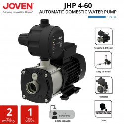 Joven JHP4-60 JHP Series Automatic Domestic Water Pump 1.30KW/1.75HP