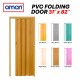 Aman Deluxe PVC Folding Door/Toilet/Bathroom Door 5.0MM (T) 31" (W) x 82" (H) Aman Deluxe PVC Folding Door/Toilet/Bathroom Door 5.0MM (T) 31" (W) x 82" (H)