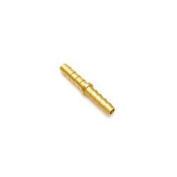Brass Tube Fittings Joiner Barb 1/4"x1/4"