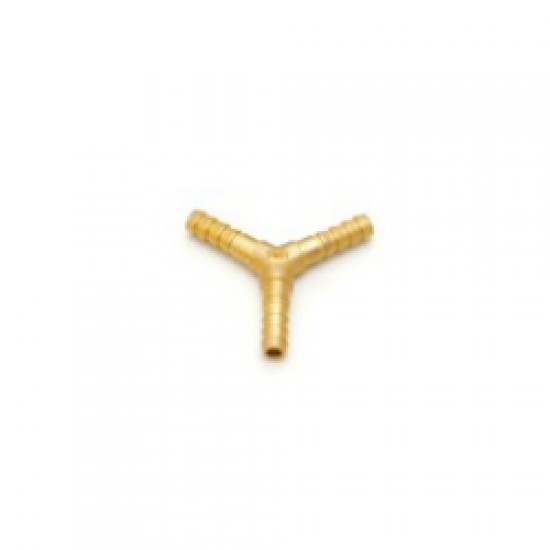 Brass Tube Fittings Three Way Barb 3/8"x3/8" (P035Y)