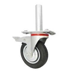 Caster Wheel 200MM SW1 With Stoppable Break For Scaffoldings