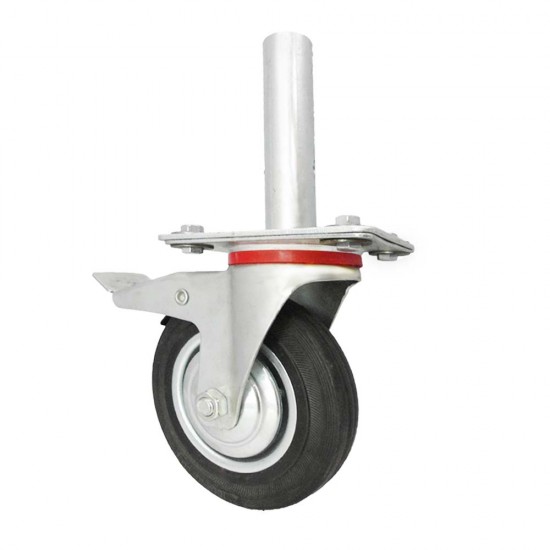 Caster Wheel 200MM SW1 With Stoppable Break For Scaffoldings Caster Wheel 200MM SW1 With Stoppable Break For Scaffoldings