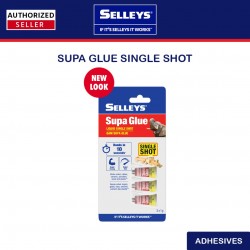 Selleys Supa Glue Single Shot (1g x 3)