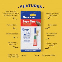 Selleys Supa Glue Strong & Adjustable 3g