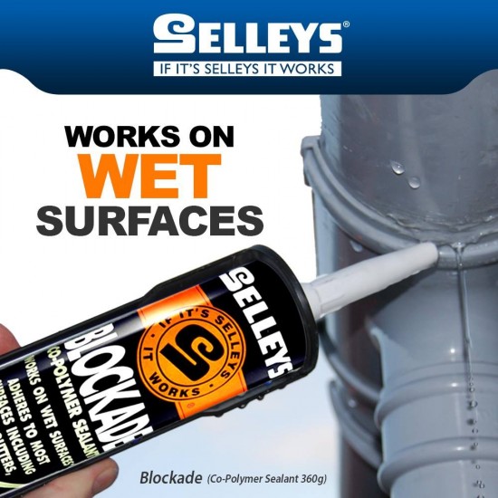 Selleys Blockade Roofing & Gutter Sealant 360g - Grey