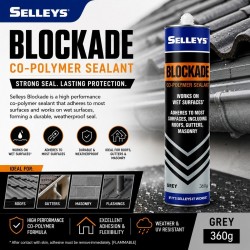 Selleys Blockade Roofing & Gutter Sealant 360g - Grey