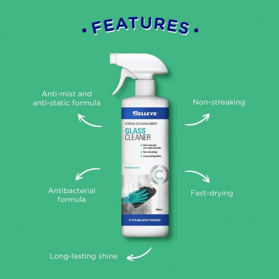 Selleys Glass Cleaner 500ml Selleys Glass Cleaner 500ml
