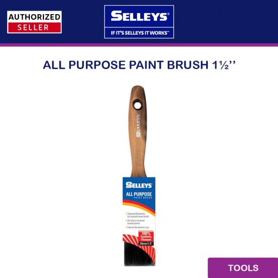 Selleys All Purpose Paint Brush 1’’, 1½’’, 2’’, 2½’’, 3’’