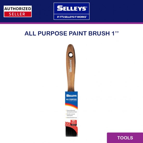 Selleys All Purpose Paint Brush 1’’, 1½’’, 2’’, 2½’’, 3’’