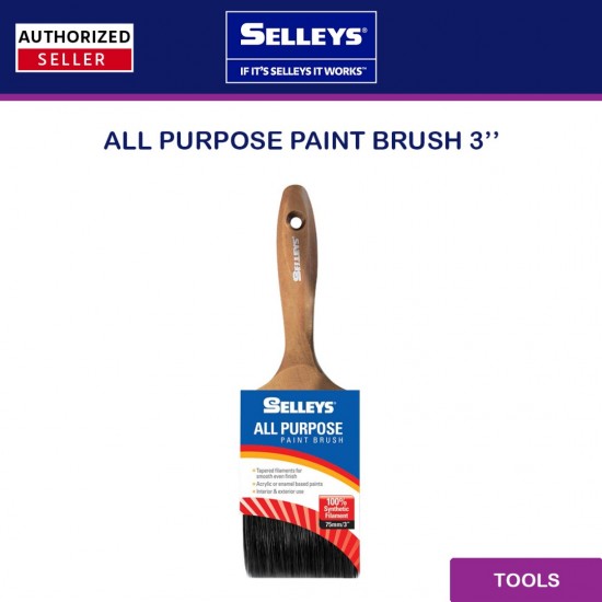 Selleys All Purpose Paint Brush 1’’, 1½’’, 2’’, 2½’’, 3’’