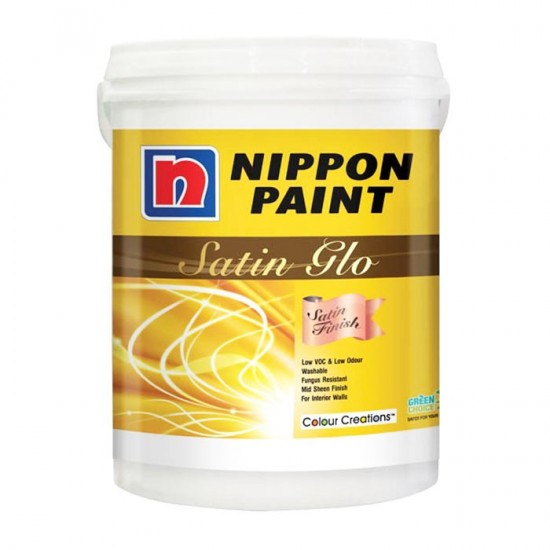 Nippon Paint Satin Glo (Colour Creations) 5L Nippon Paint Satin Glo (Colour Creations) 5L