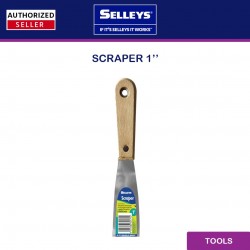 Selleys Scraper Stainless Steel Blade 1'', 1½" 2'', 2½", 3'', 4'', 5'', 6''