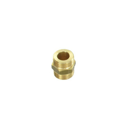 Brass Tube Fittings Reducing Nipple 1/4" x 1/4"