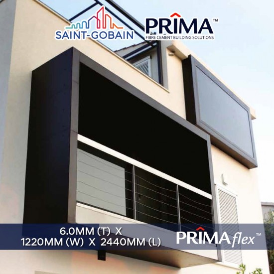 Saint-Gobain Prima Flex Multi Functions Board 6.0MM (T) x 1220MM 4' (W) x 2440MM 8' (L) Saint-Gobain Prima Flex Multi Functions Board 6.0MM (T) x 1220MM 4' (W) x 2440MM 8' (L)