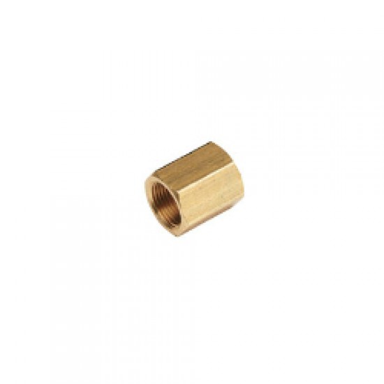 Brass Tube Fittings Long Nut 1/2" (F) x 1/2" (F) Brass Tube Fittings Long Nut 1/2" (F) x 1/2" (F)