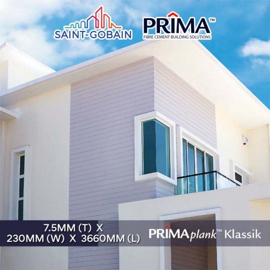 Saint-Gobin Prima Plank Klassik 7.5MM (T) x 230MM (W) x 3660MM (L) - Woodgrain Saint-Gobin Prima Plank Klassik 7.5MM (T) x 230MM (W) x 3660MM (L) - Woodgrain