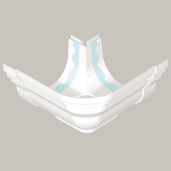  Arensi-Marley XPERT F525 Mitre Joint Out (White)