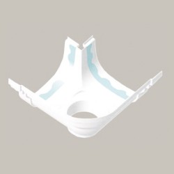  Arensi-Marley XPERT F525 Mitre Joint Out Outlet 4" (White)