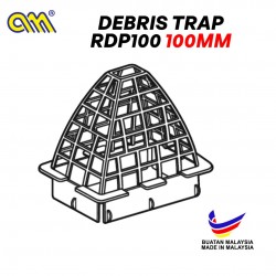 Arensi-Marley Rectangular Down Pipe Fitting RDP100 Debris Trap 100MM