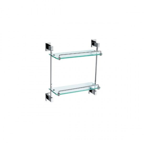 Aimer AMBA-83800 Double Glass Shelf 392MM (L) Aimer AMBA-83800 Double Glass Shelf 392MM (L)