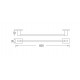 Aimer AMBA-83803 Single Towel Rail 600MM (L)