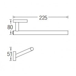 Aimer AMBA-85808 Towel Ring