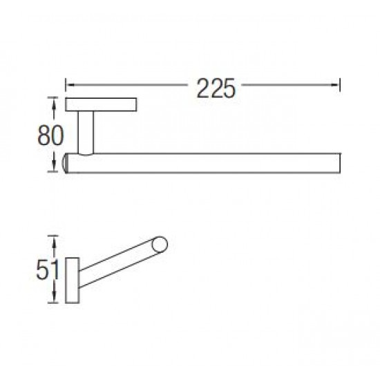 Aimer AMBA-85808 Towel Ring