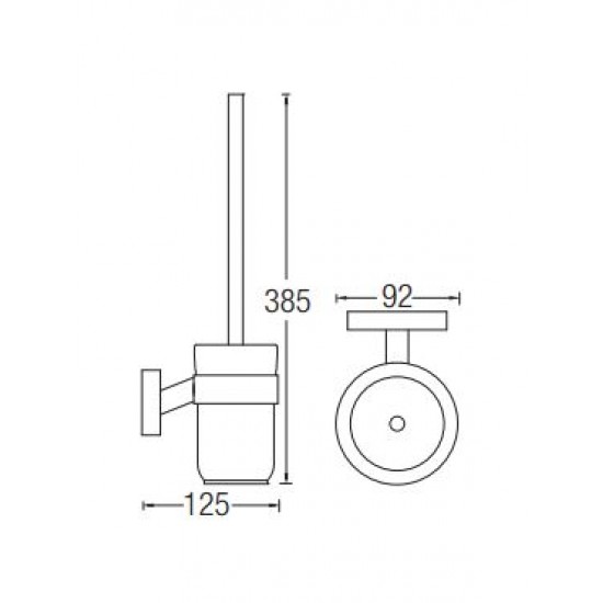 Aimer AMBA-85811 Toilet Brush Holder