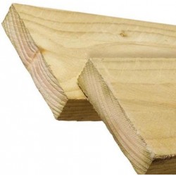 Fascia Board Papan Manis 1" x 8" x 22' Planed (Construction Grade)